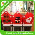 wholesale 2016 Hot selling fancy decoration christmas chair cover Santa Red Hat dining Chair Covers Xmas Cap decoracion